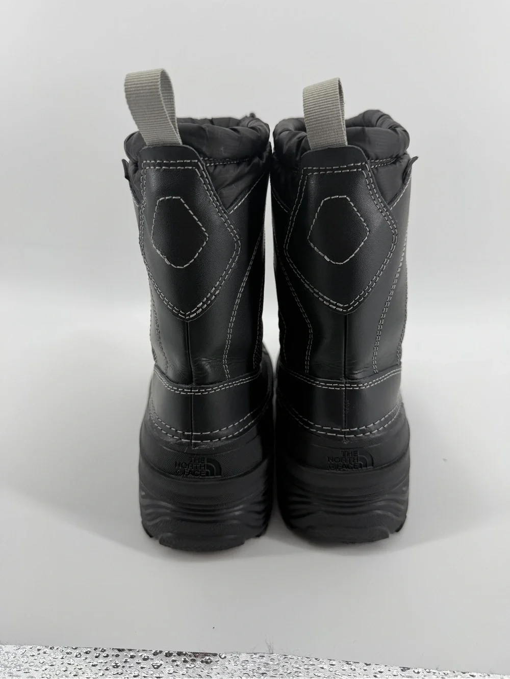 The North Face Alpenglow IV Waterproof Black Winter Snow Boots Ski Gorpcore Sz6